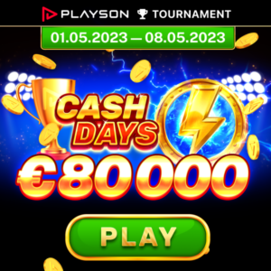 € 80K playson cash days at doublejack