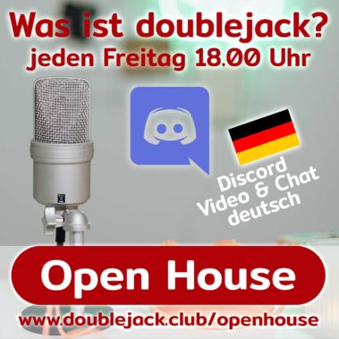 Doublejack Open House on Discord - deutsch